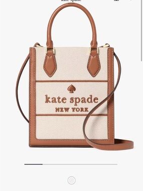Kate Spade Ellie Canvas Mini Tote